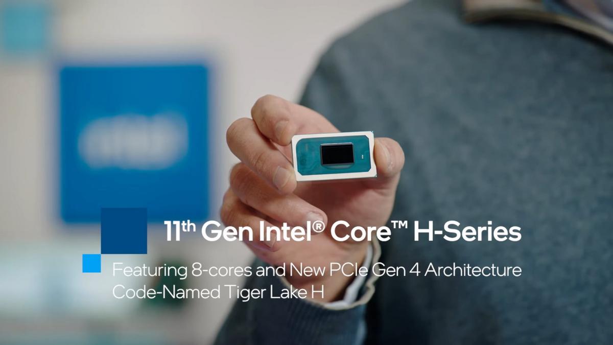 11th gen Intel Core H Series mobile processors announced at CES 2021