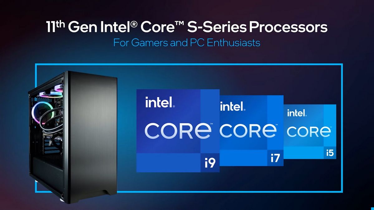 11th gen Intel Core S Series desktop processors announced at CES 2021