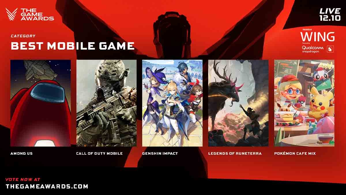 The Game Awards 2020 Best mobile game